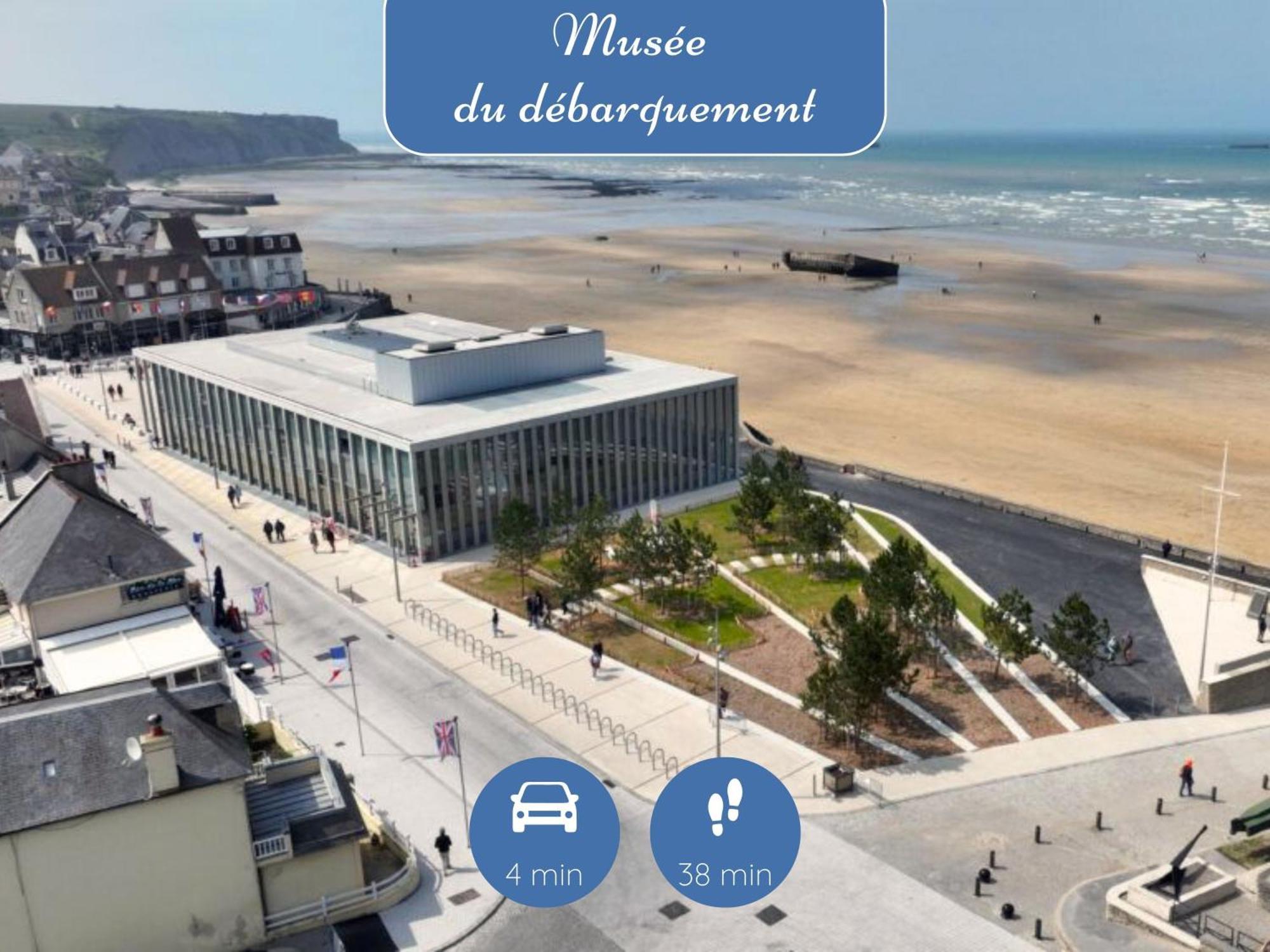 Sherman & Willy Jeep - 2 Maisons De Vacances, 4Min A Pied De La Plage - Parking Prive - Wifi Gratuit - Terrasse - Calme Saint-Come-de-Fresne Exterior photo
